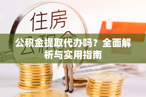 延平公积金提取代办吗？全面解析与实用指南