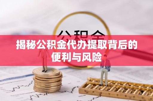 延平揭秘公积金代办提取背后的便利与风险
