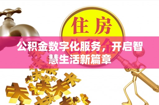延平公积金数字化服务，开启智慧生活新篇章