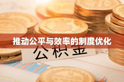 延平推动公平与效率的制度优化