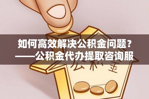 延平如何高效解决公积金问题？——公积金代办提取咨询服务指南