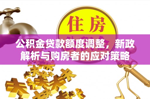 延平公积金贷款额度调整，新政解析与购房者的应对策略