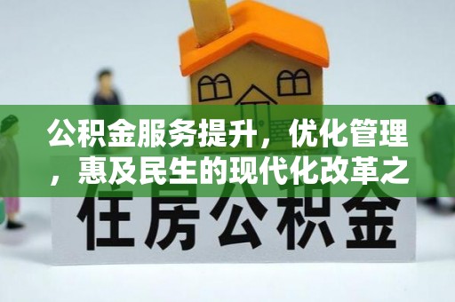 延平公积金服务提升，优化管理，惠及民生的现代化改革之路