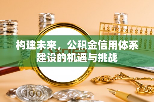 延平构建未来，公积金信用体系建设的机遇与挑战