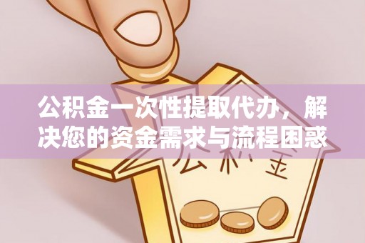 延平公积金一次性提取代办，解决您的资金需求与流程困惑