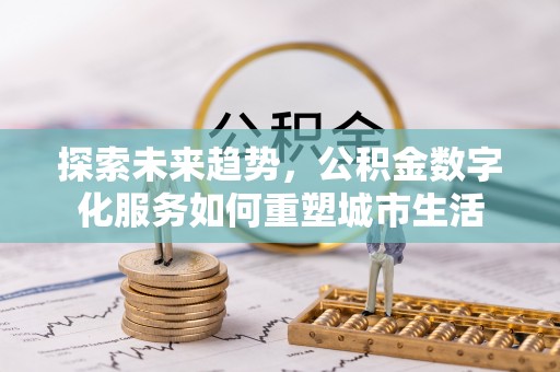 延平探索未来趋势，公积金数字化服务如何重塑城市生活