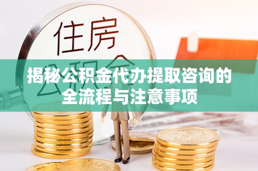 延平揭秘公积金代办提取咨询的全流程与注意事项
