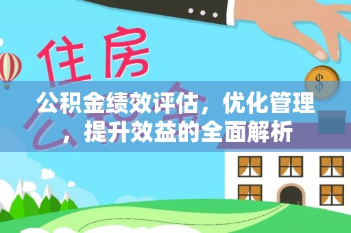 延平公积金绩效评估，优化管理，提升效益的全面解析