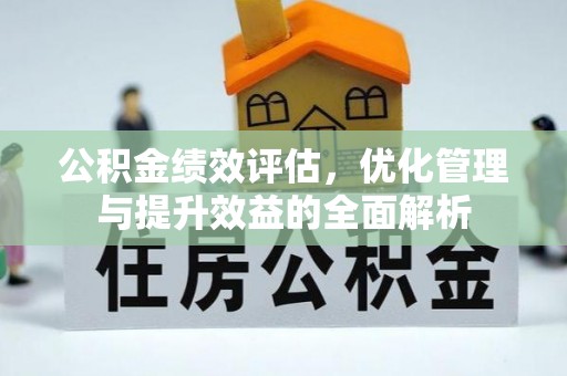 延平公积金绩效评估，优化管理与提升效益的全面解析