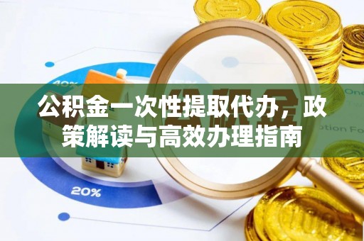 延平公积金一次性提取代办，政策解读与高效办理指南
