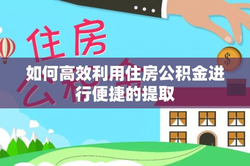 延平如何高效利用住房公积金进行便捷的提取