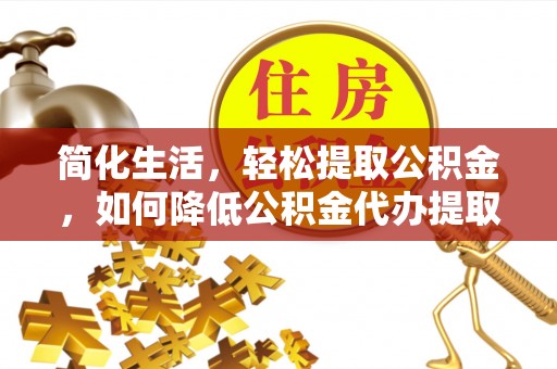 延平简化生活，轻松提取公积金，如何降低公积金代办提取的费用？