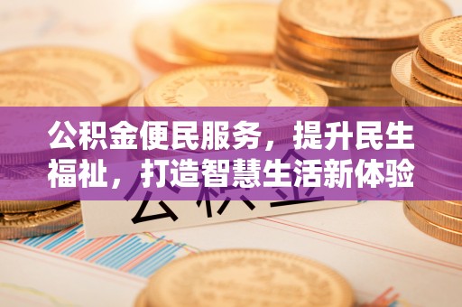 延平公积金便民服务，提升民生福祉，打造智慧生活新体验